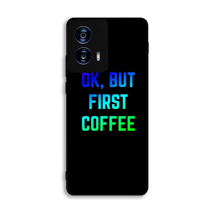 Ok but first coffee Motorola Moto G Power 5G 2024 Case BC0180