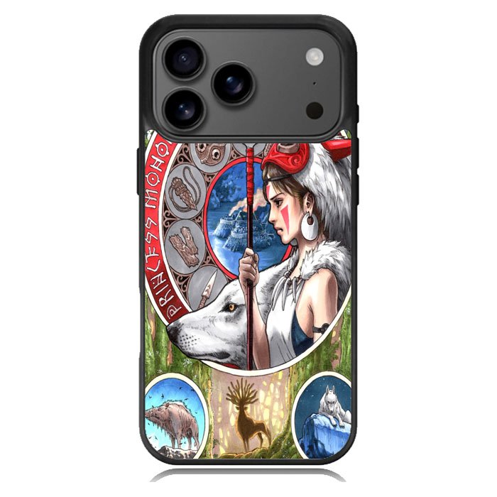 Princess Mononoke Nouveau iPhone 17 Pro Max Case BC0182
