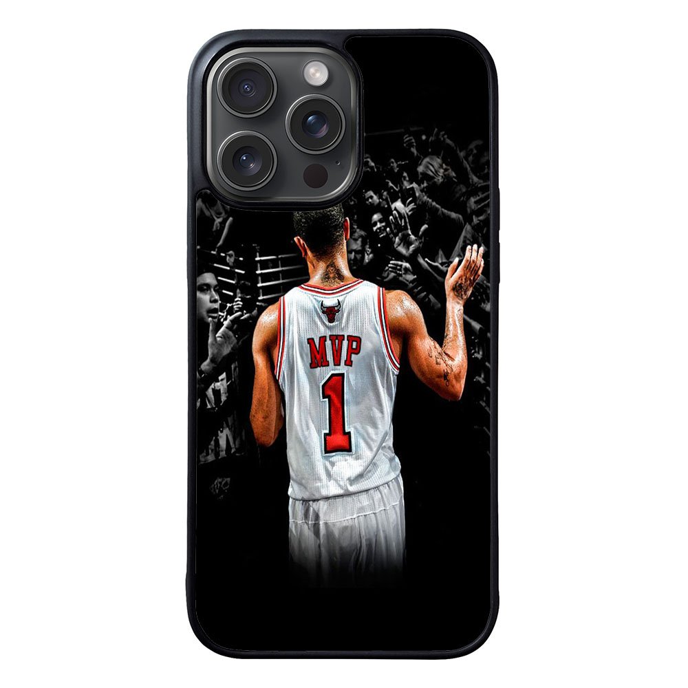Derrick Rose Jersey Case iPhone 15 Pro Max BC0292