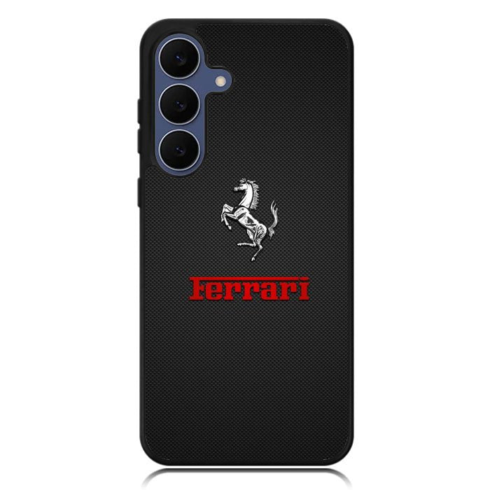 Ferrari Logo X4846 Samsung Galaxy S25 FE Case