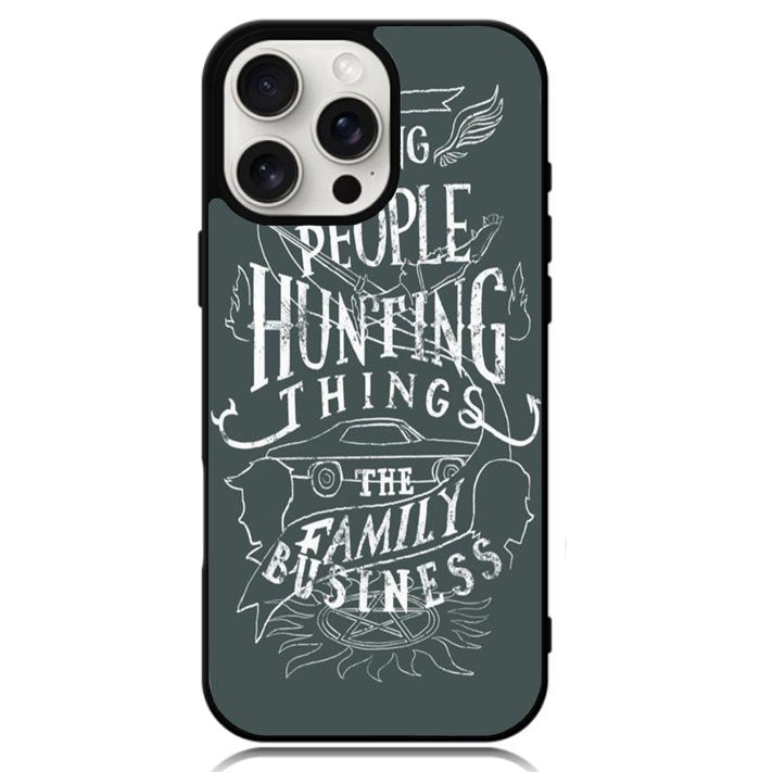 Supernatural Quotes Case iPhone 16 Pro BC0187