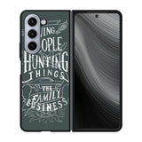 Supernatural Quotes Case Samsung Galaxy z Fold 5 5G BC0187