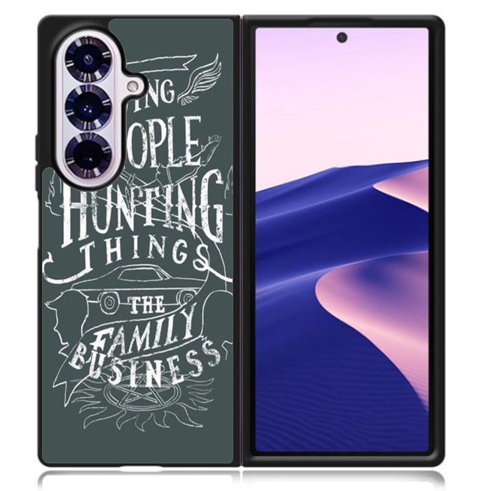Supernatural Quotes Samsung Galaxy Z Fold 7 5G Case BC0187