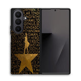 Hamilton Lyrics X4817 Samsung Galaxy Z Fold 7 Case