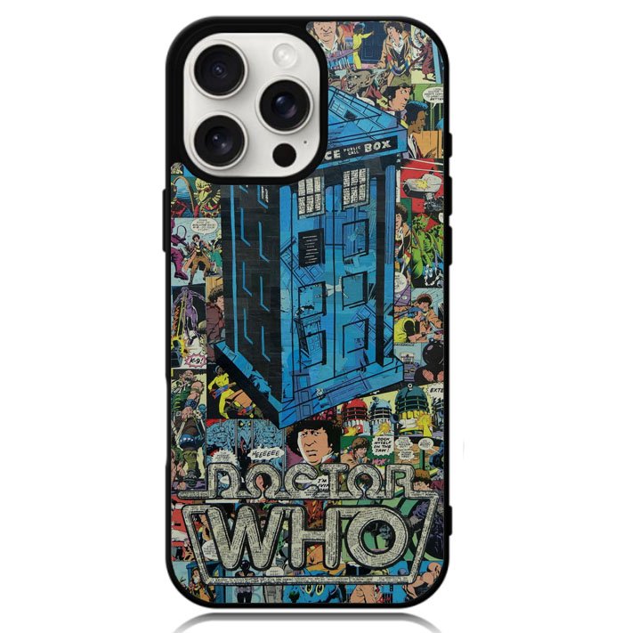 Tardis Collage Case iPhone 16 Pro Max BC0189