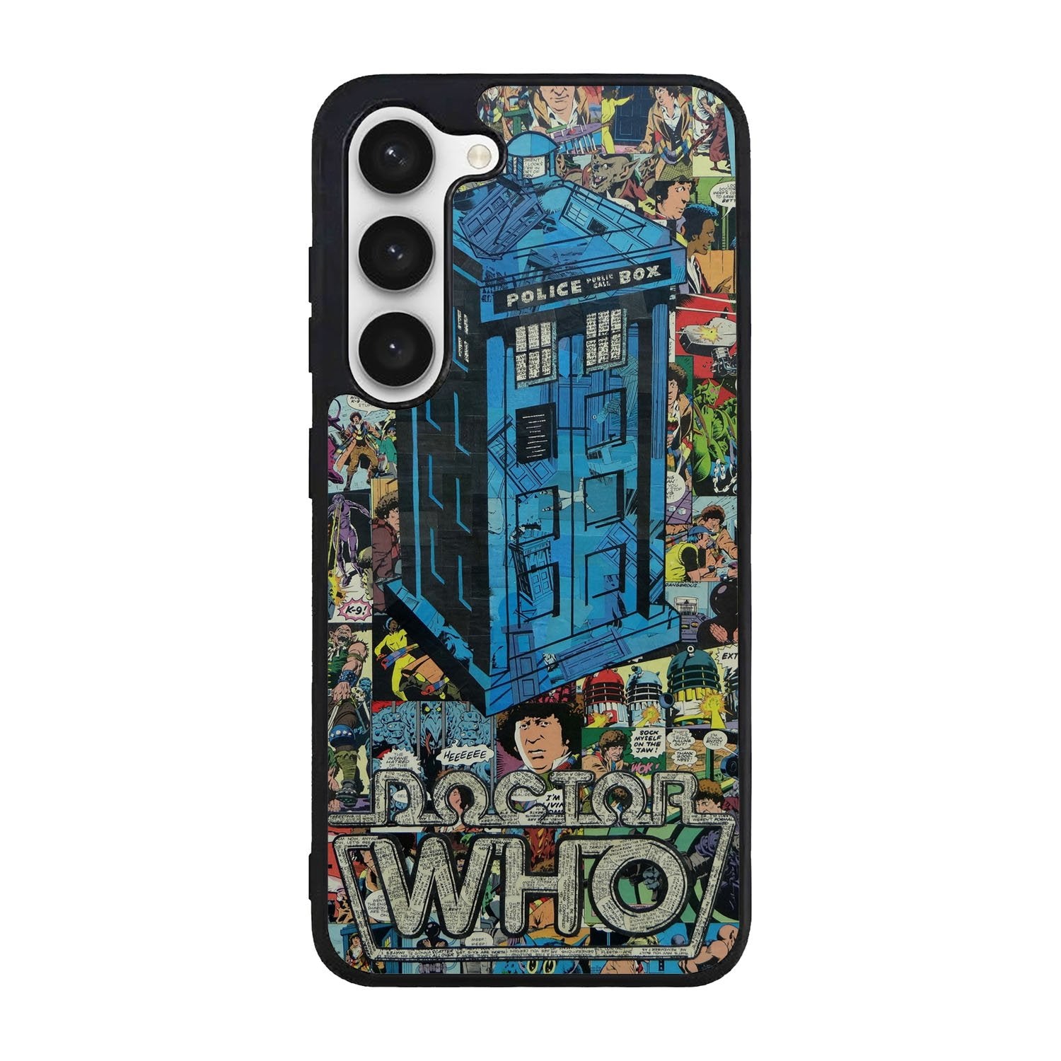 Tardis Collage Case Samsung Galaxy S23 Plus 5G BC0189