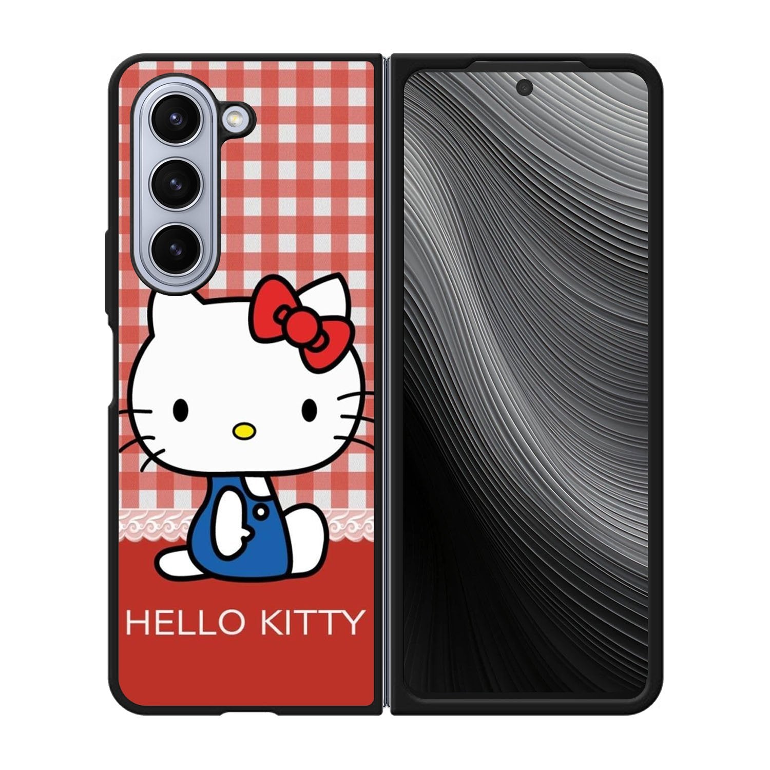 hello kitty kawaii pink Case Samsung Galaxy z Fold 5 5G BC0293