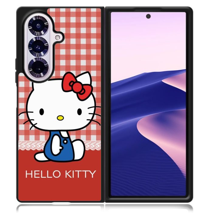 hello kitty kawaii pink Samsung Galaxy Z Fold 7 5G Case BC0293