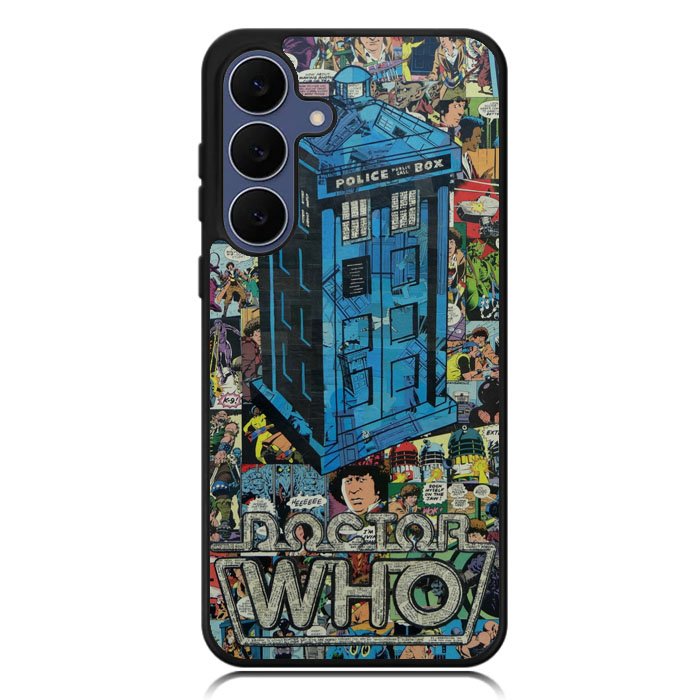 Tardis Collage Samsung Galaxy S25 FE Case BC0189