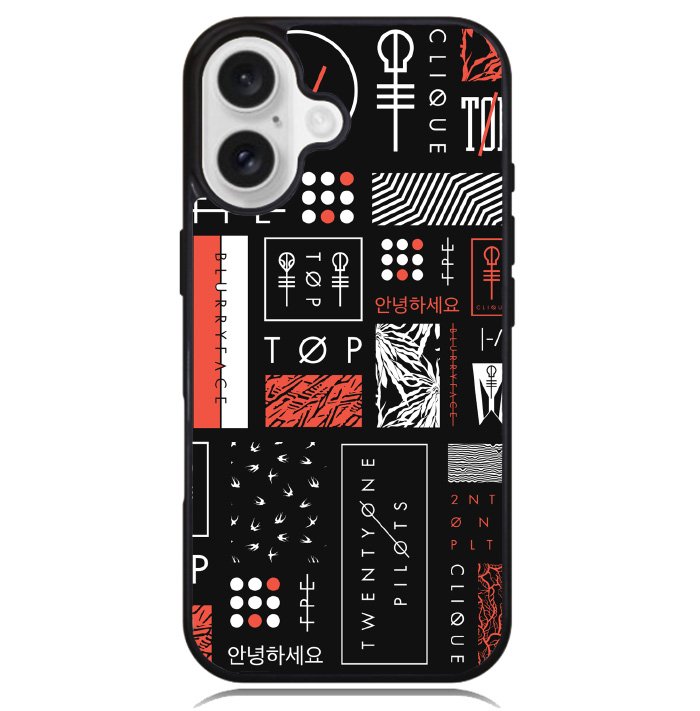twenty one pilots album Case iPhone 16 BC0233