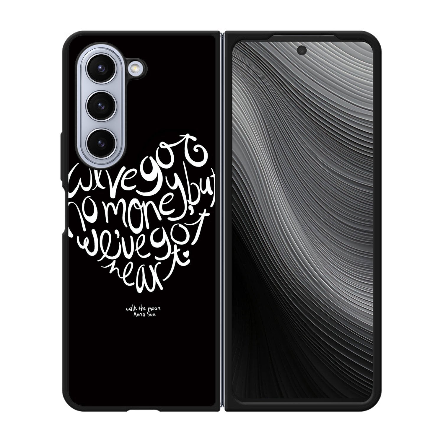 Walk the Moon Anna Sun Lyrics Case Samsung Galaxy z Fold 5 5G BC0237