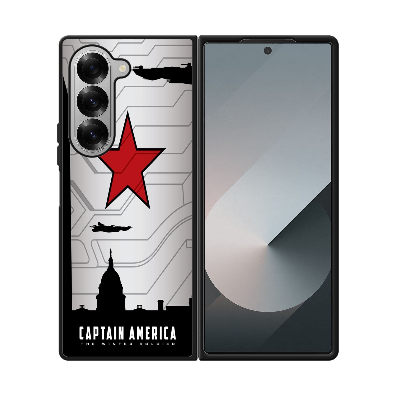 Winter Soldier Star Arm Case Samsung Galaxy Z Fold 6 5G BC0238