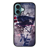 New England Patriots NFL Case iPhone 16 Plus BC0239