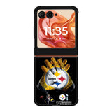 Pittsburgh Steelers NFL Motorola Moto Razr 2025/2024 , Moto Razr 60/50 Case BC0254