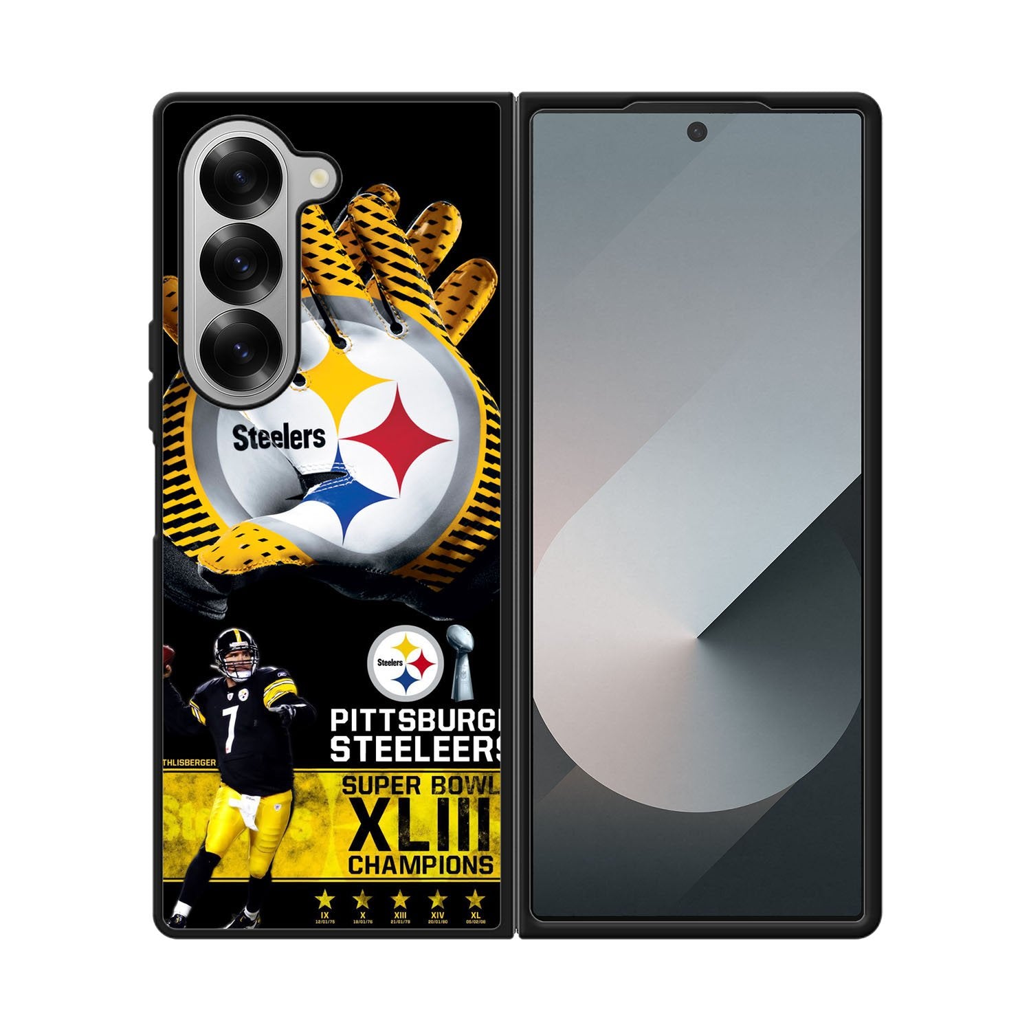 Pittsburgh Steelers NFL Case Samsung Galaxy Z Fold 6 5G BC0254
