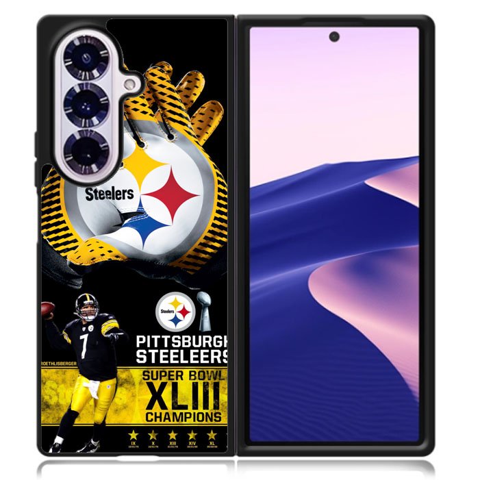 Pittsburgh Steelers NFL Samsung Galaxy Z Fold 7 5G Case BC0254