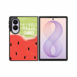 watercolor summer Samsung Galaxy Z Fold 8 Case BC0261