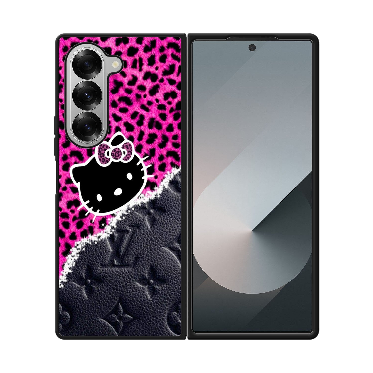 wild kitty wallpaper Case Samsung Galaxy Z Fold 6 5G BC0262