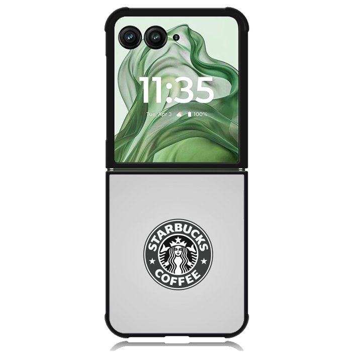 Starbucks Coffee X4793 Motorola Moto Razr+ Plus 2024/2025 Case, Motorola Razr 50 Ultra/50s Ultra Case