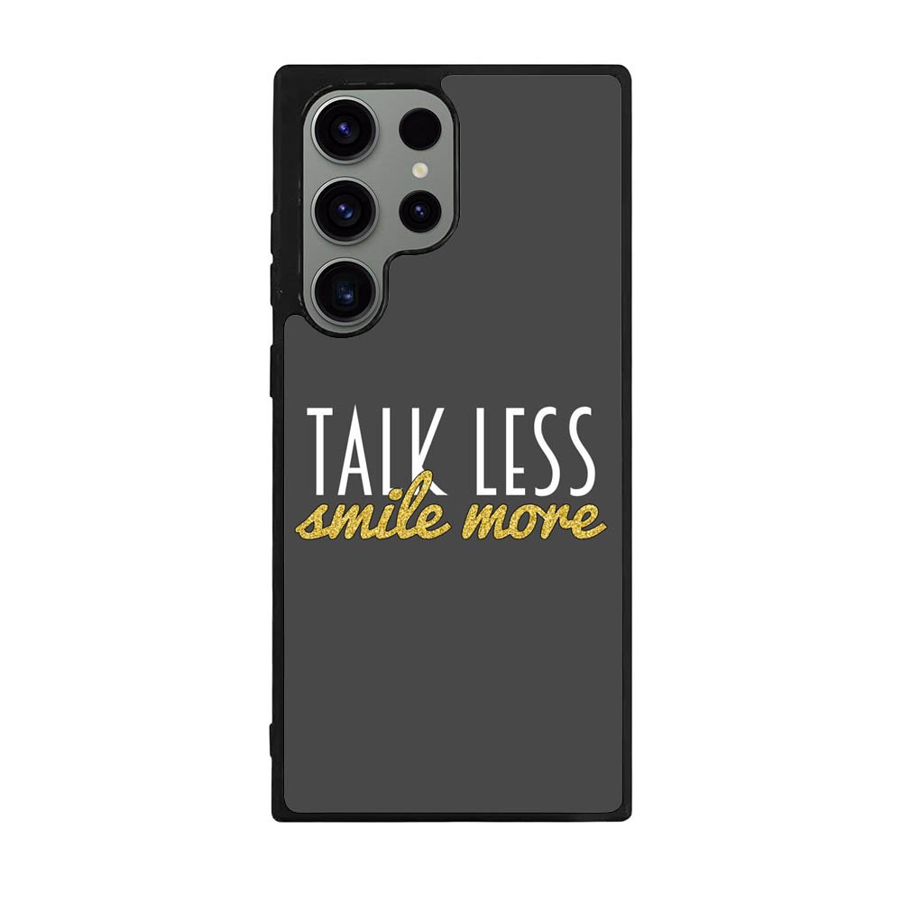 Talk Less Smile More Hamilton Case Samsung Galaxy S24 Ultra 5G BC0230