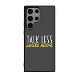 Talk Less Smile More Hamilton Case Samsung Galaxy S24 Ultra 5G BC0230