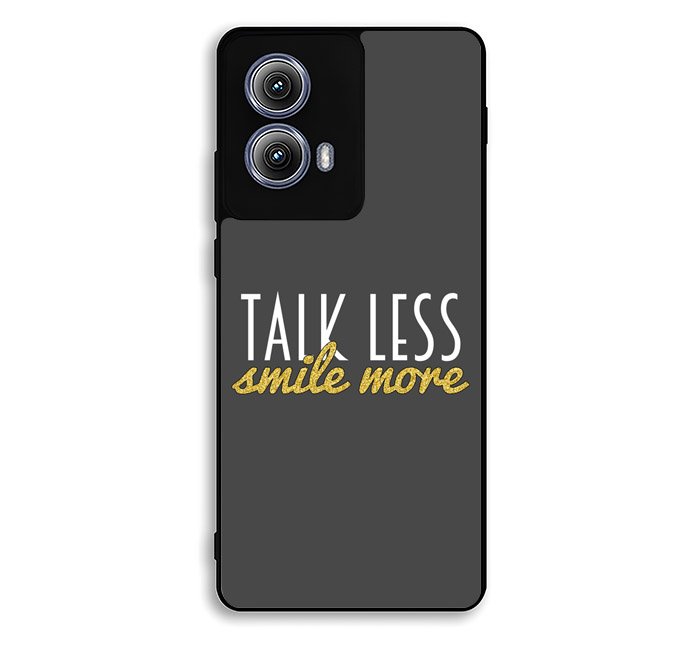 Talk Less Smile More Hamilton Motorola Moto Edge 2024 Case BC0230
