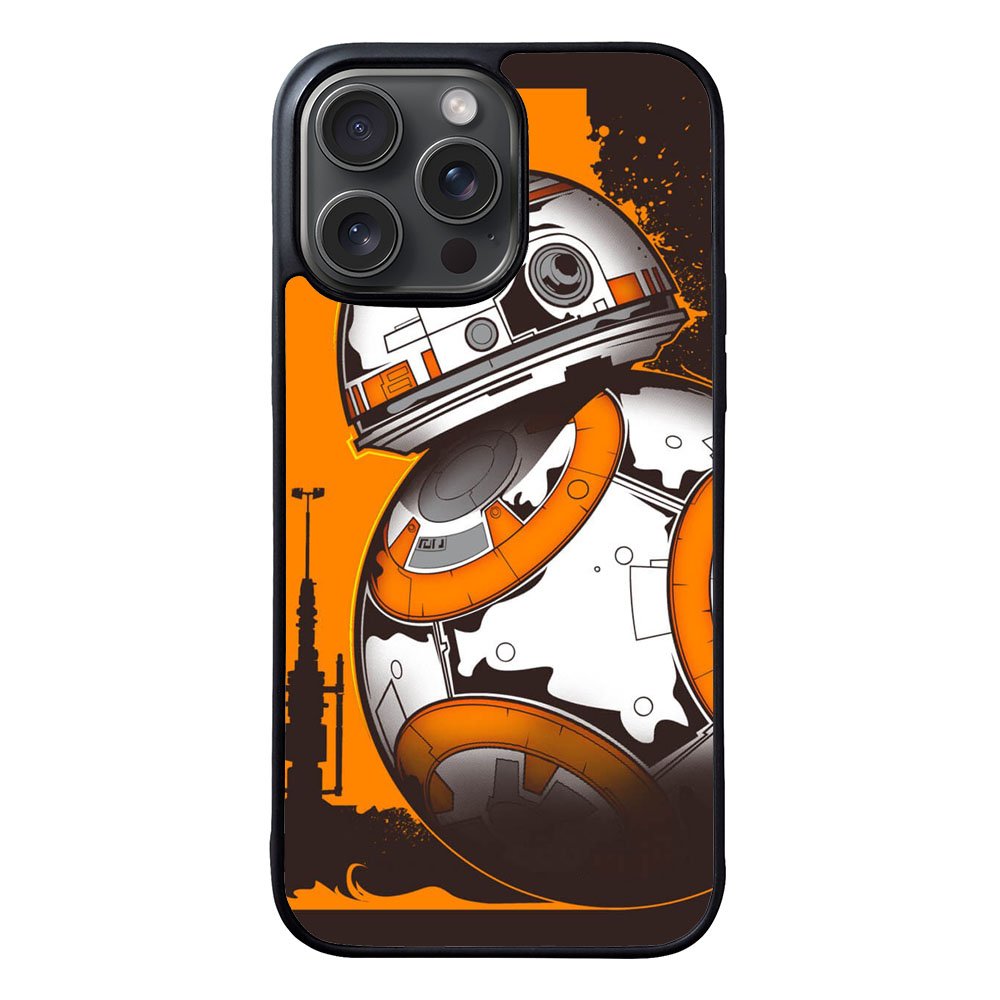 BB-8 Rolling Droid Minimalist Case iPhone 15 Pro BC0265