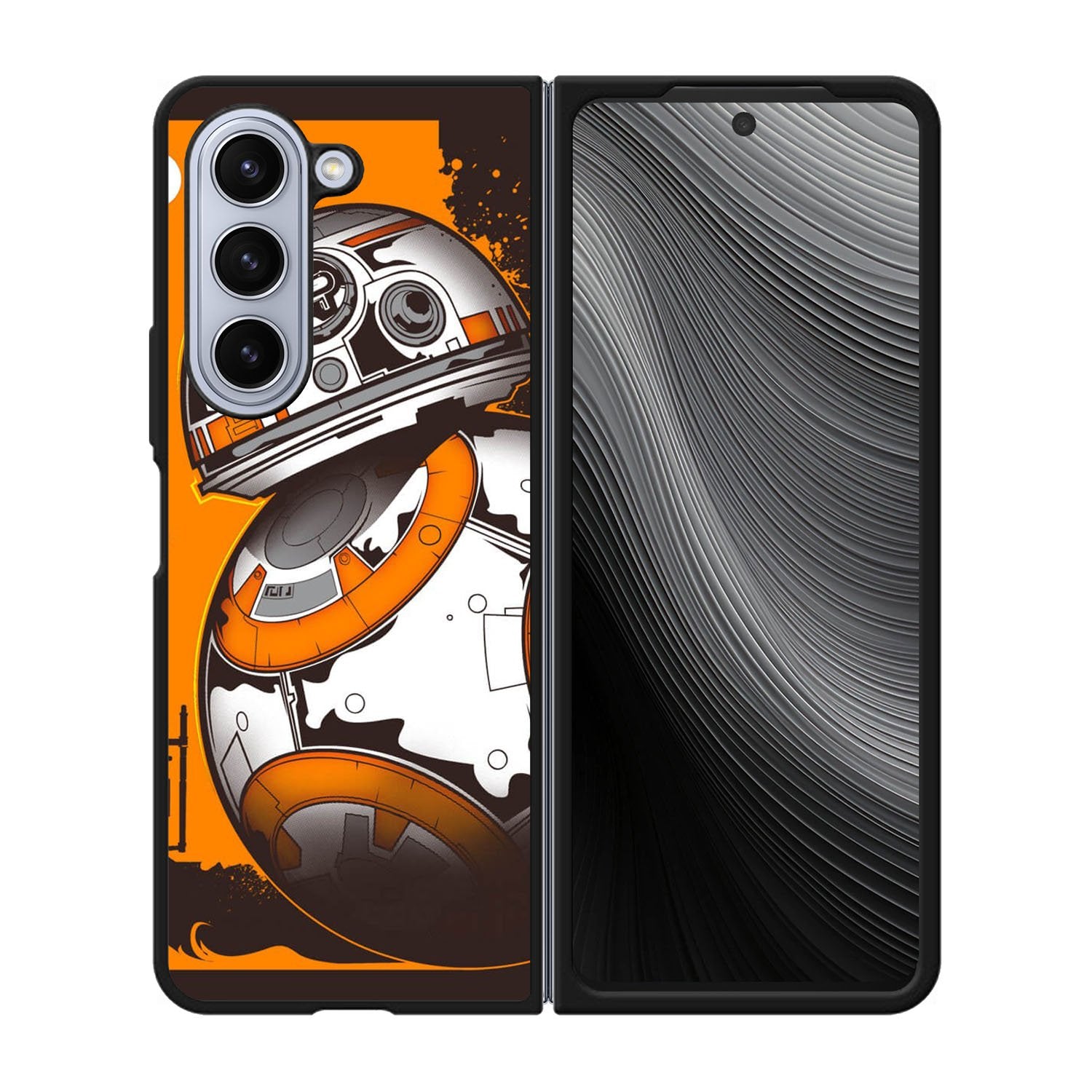 BB-8 Rolling Droid Minimalist Case Samsung Galaxy z Fold 5 5G BC0265