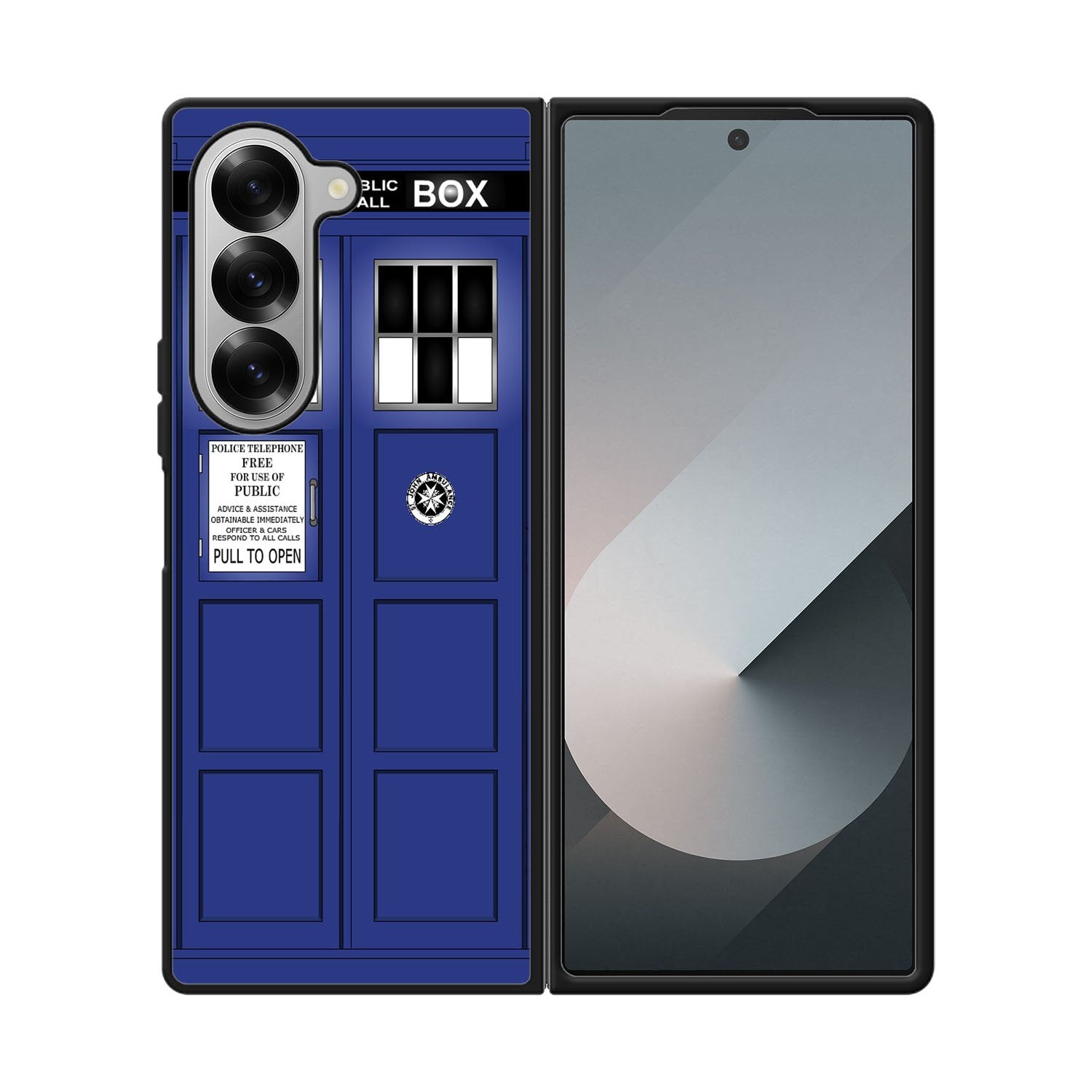 Doctor Who Tardis Case Samsung Galaxy Z Fold 6 5G BC0268