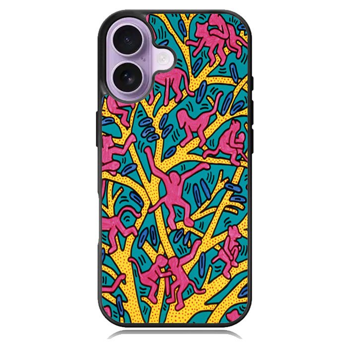 Keith Haring iPhone 17 Case BC0280