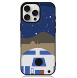 R2D2 Minimalist Case iPhone 16 Pro Max BC0303