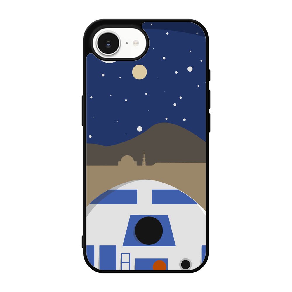 R2D2 Minimalist iPhone 16e Case BC0303