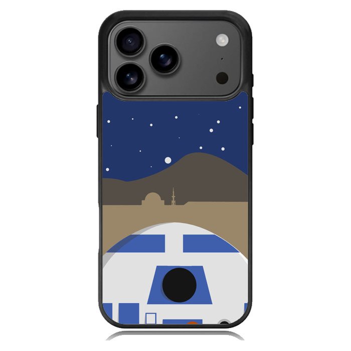 R2D2 Minimalist iPhone 17 Pro Max Case BC0303