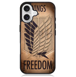 Recon Troops Attack on Titan Case iPhone 16 BC0305