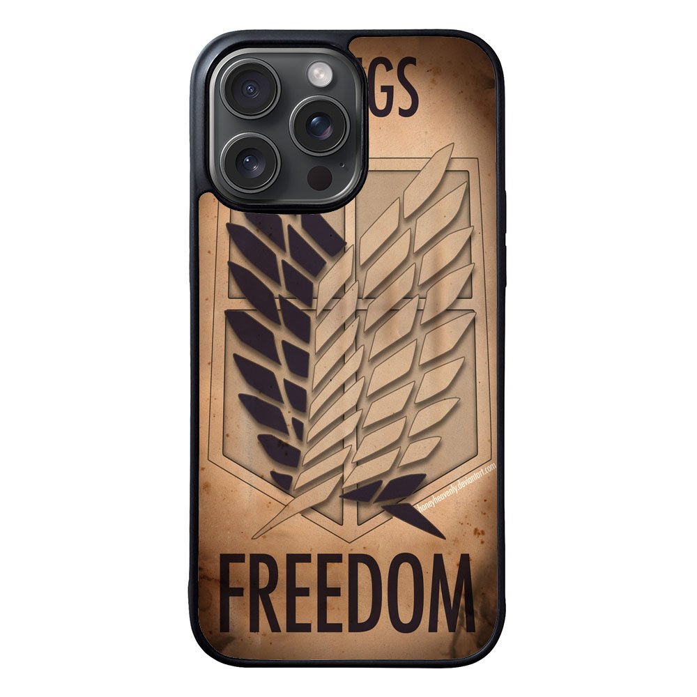 Recon Troops Attack on Titan Case iPhone 15 Pro BC0305