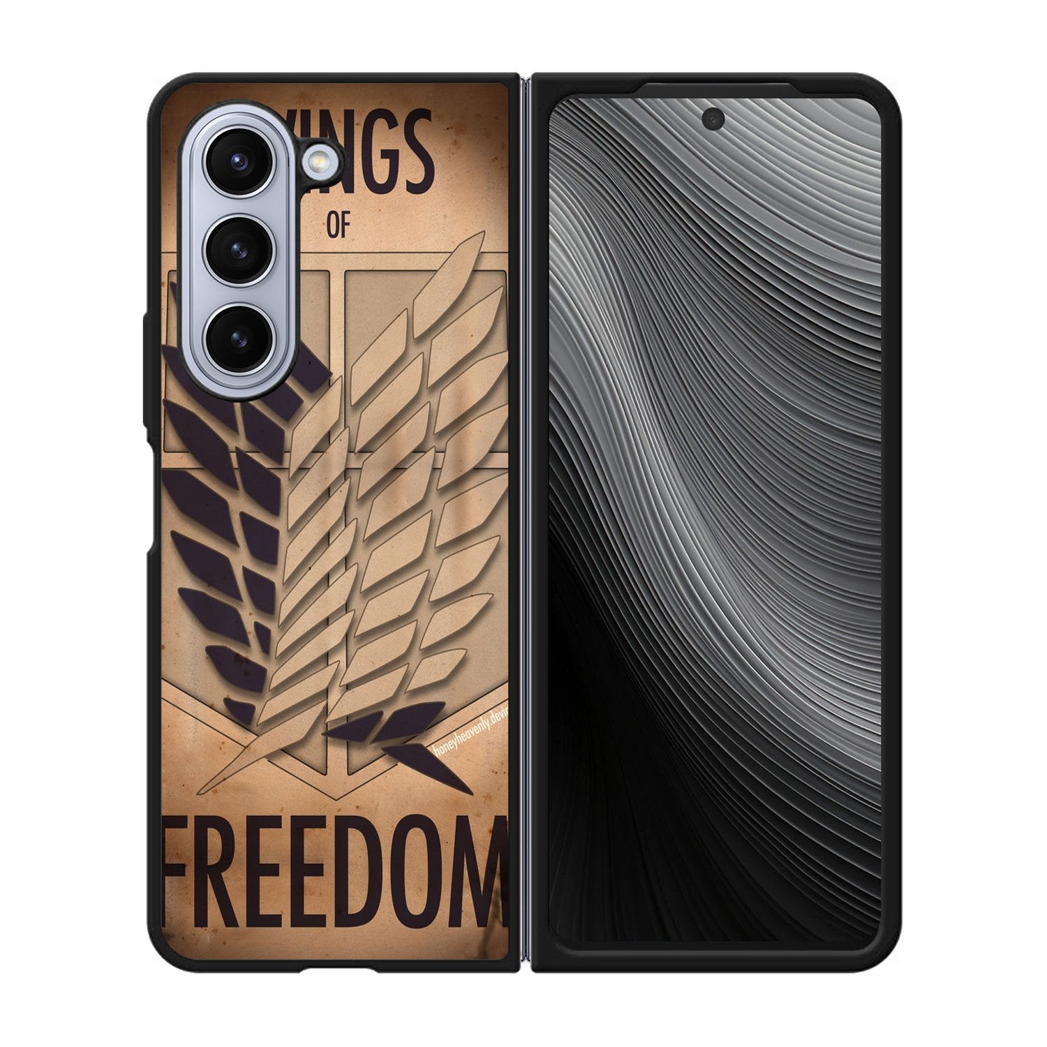 Recon Troops Attack on Titan Case Samsung Galaxy z Fold 5 5G BC0305