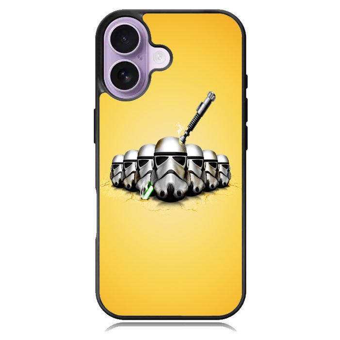 Stormtroopers Yellow iPhone 17 Case BC0308