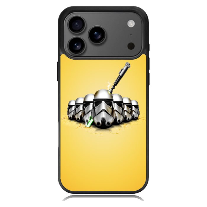 Stormtroopers Yellow iPhone 17 Pro Max Case BC0308