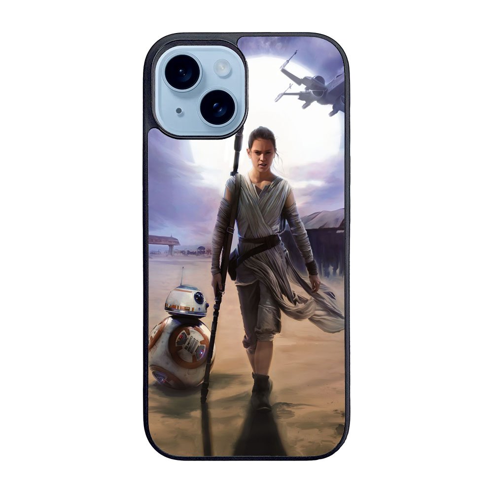 The Force Awakens Wallpaper Case iPhone 15 Plus BC0312