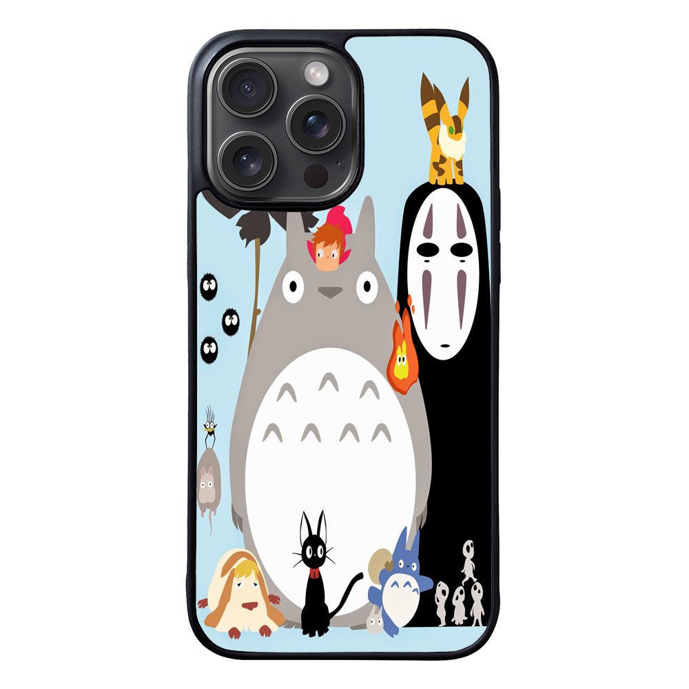 Totoro Mononoke Case iPhone 15 Pro Max BC0315