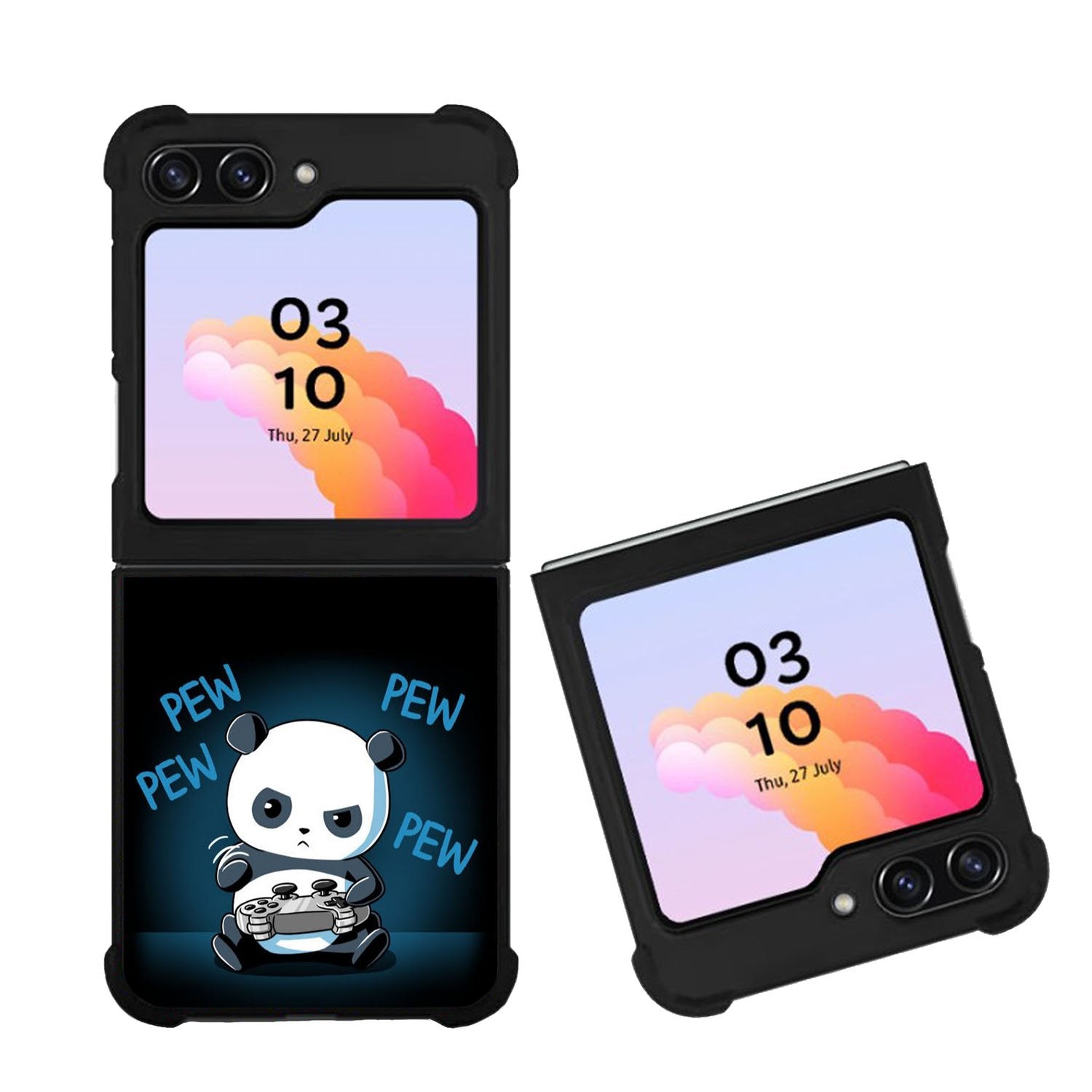 Funky Panda Case Samsung Galaxy Z Flip 5 5G BC0275