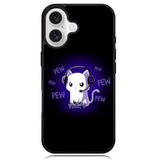 Pew Pew Kitty Case iPhone 16 BC0301