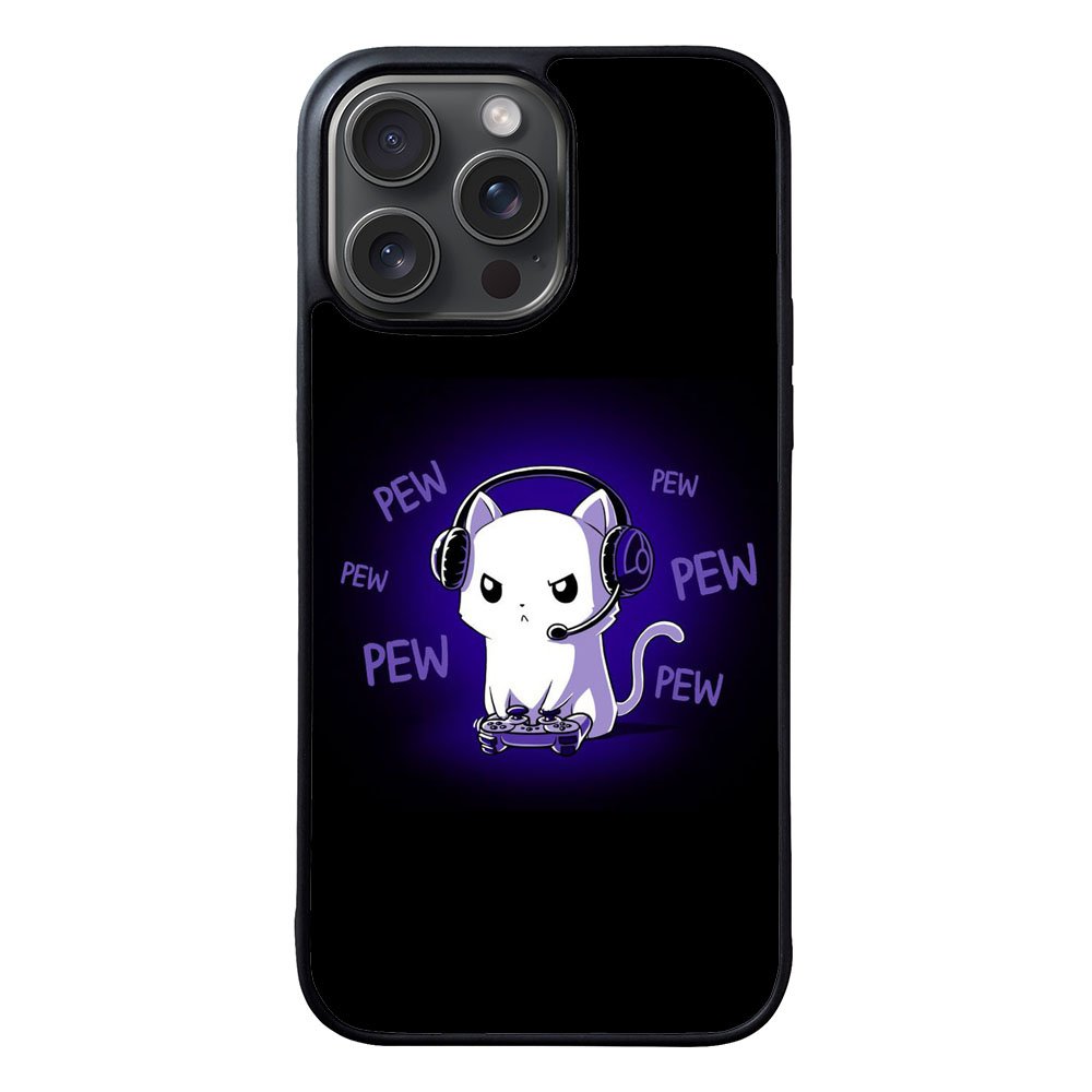 Pew Pew Kitty Case iPhone 15 Pro Max BC0301