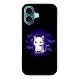 Pew Pew Kitty Case iPhone 16 Plus BC0301