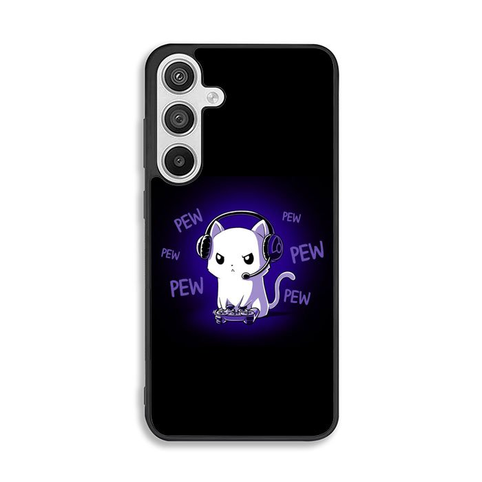 Pew Pew Kitty Samsung Galaxy A26 Case BC0301