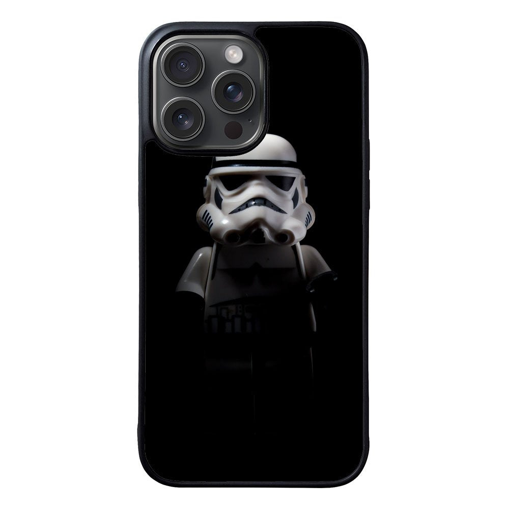 White Stormtrooper Case iPhone 15 Pro BC0316