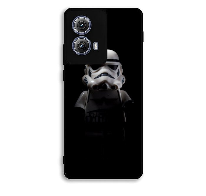 White Stormtrooper Motorola Moto Edge 2024 Case BC0316
