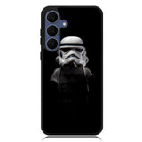 White Stormtrooper Samsung Galaxy S25 FE Case BC0316