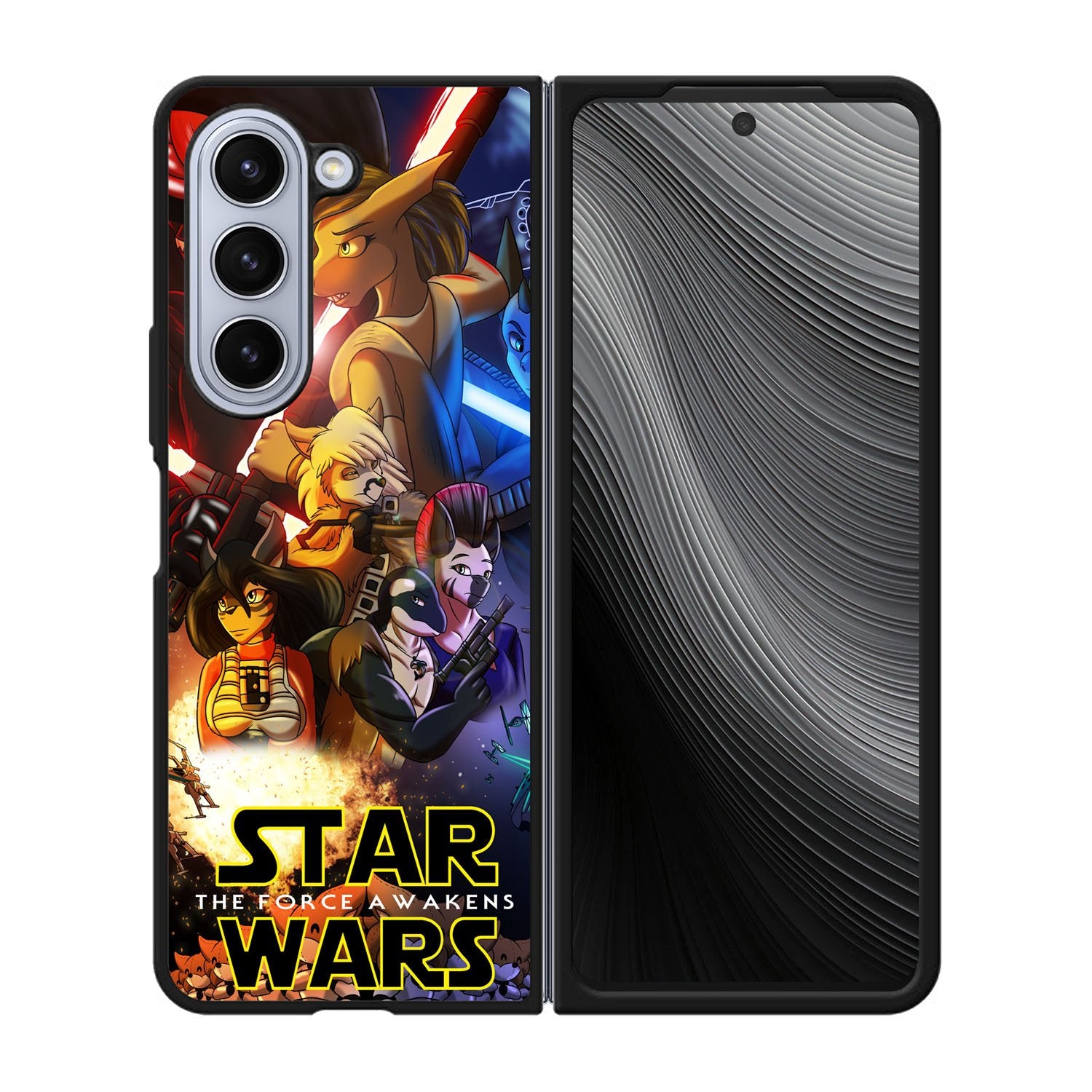 rob the hooped chipmunk stun Case Samsung Galaxy z Fold 5 5G BC0306