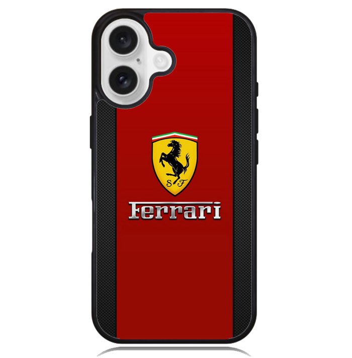 Ferrari Logo Wallpaper X4969 iPhone 16 Case